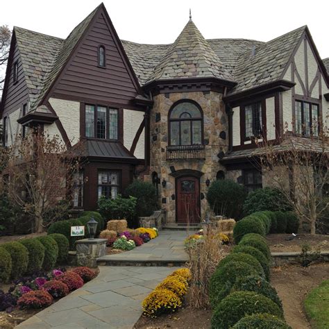 tudor style home exterior